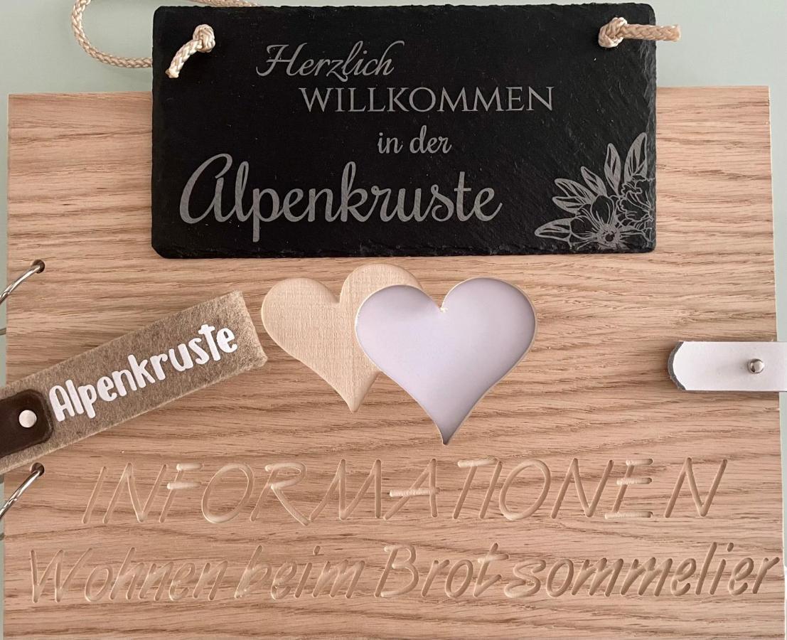 Wohnen Beim Brotsommelier - Alpenkruste Apartamento Darmstadt Exterior foto
